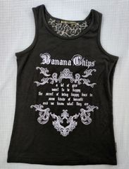 バナナチップス BANANA CHIPS タンクトップ 150cm 子供服 中古