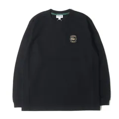 【新品】LACOSTE ラコステ Tシャツ ブラック 黒 サイズ:L | 25SS BEAMS 別注 ワニ ロゴ ゴールドバッジ ロングスリーブ Tシャツ (TH040J) | MADE IN JAPAN | EXCLUSIVE EDITION