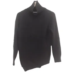 ASTRAET(アストラット) 長袖セーター レディース美品  - ダークグレー タートルネック
