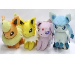 【中古】ぬいぐるみマスコット・ぬいぐるみバッジ 全4種セット I LOVE EIEVUI カバンに付けられるぬいぐるみ2 「ポケットモンスター ベストウイッシュ」