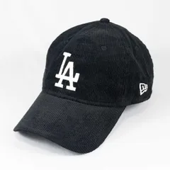 【ニューエラ正規品】ニューエラ NEW ERA® New Era® 帽子 キャップ 9TWENTY Micro Corduroy ロサンゼルス・ドジャース ブラック(商品番号：14667971)