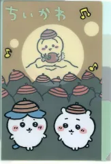 【中古】クリアファイル ちいかわ＆ハチワレ＆うさぎ(どんぐり) A6クリアファイル3(3ポケット) 「ちいかわ なんか小さくてかわいいやつ」