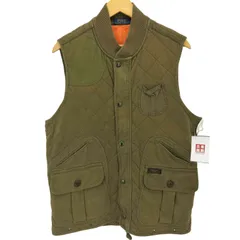 90s RALPH LAUREN SPORT ハンティングベスト ベージュ L 90s RALPH LAUREN SPORT ハンティングベスト ベージュ L