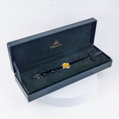 SEIKO CREDOR SIGNO 4J81-0A40 ゴールドダイアル HAQクォーツ レディース 2000-2010 高精度 贅沢なデザイン ジェム 1468