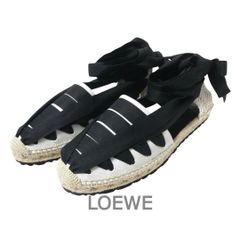 LOEWE ロエベ アナグラム フラップ キャンバス スニーカー 39 - メルカリ