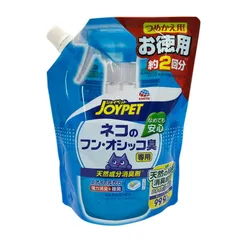 アース・ペット JOYPET ジョイペット 天然成分消臭剤ネコのフン・オシッコ臭専用 つめかえ用お徳用 450ml 猫用のサムネイル