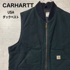 carhartt ダックベスト キルティング  USA製　カーハート　ベスト