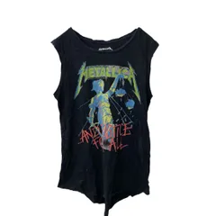 90s メタリカ LLICA ノースリーブ メタリカ バンドtシャツ タンクトップ 90s ノースリーブ 古着
