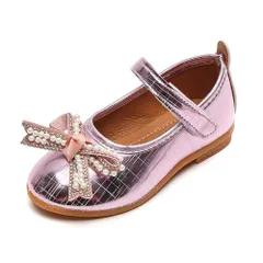 ☆ ピンク ☆ 27(16.5cm) ☆ フォーマルシューズ 女の子 pmyxw2217 子供 女の子 フォーマルシューズ 子供靴 ドレスシューズ パンプス キッズ ベビー 靴 シューズ フラット ストラップ リボン ビーズ ピアノ 発表会 セレモニー 結婚式