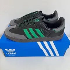 adidas originals SAMBA OG ローカットスニーカー アディダス シューズ 男女兼用 スニーカー カジュアルシューズ スポーツシューズ ブラック＆グリーン＆グレー