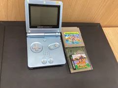 MA298  Nintendo　AGS-001 ゲームボーイアドバンスSP　ソフト付き