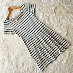 【earth music & ecology】ワンピース ボーダー 美品 41