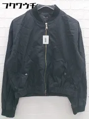 ◇ COMME CA ISM コムサイズム 長袖 ジップアップ ジャケット サイズ9 ブラック レディース 【中古】 【1102020011574】