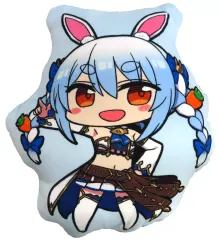 【中古】クッション・抱き枕・本体 兎田ぺこら ダイカットクッション 「バーチャルYouTuber ホロライブ HOLOLIVE FANTASY 1st LIVE FAN FUN ISLANDカフェ in E-DINER池袋」 受注生産限定
