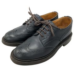 トリッカーズ ウイングチップ L5633 ネイビー サイズUK6【LA】【中古】