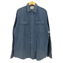 コロンビア Columbia インド製 コットン チェックシャツ メンズ import：L 