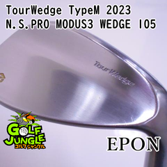 【中古】ウェッジ エポン TourWedge TypeM 2023 N.S.PRO MODUS3 WEDGE 105 Wedge 56 ウエッジ 地クラブ カスタム スチールシャフト おすすめ メンズ 右 