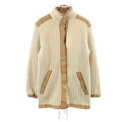 ナポレオンエルバ ニットジャケット ベージュ系 NAPOLEONERBA レディース 【中古】  【230211】