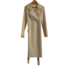 フォクシー トレンチコート アウター シルク 100% ベージュ 40 フォクシー トレンチコート アウター シルク 100% ベージュ 40 FOXEY