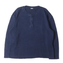 【美品】TMT ティーエムティー Tシャツ インディゴ サイズ:L | 23AW インディゴ サーマル ヘンリーネック ロングスリーブ Tシャツ | トップス カットソー 長袖【メンズ】【中古】のサムネイル