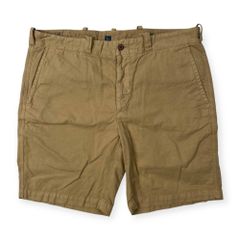 POLO Ralph Lauren ポロ ラルフローレン ショートパンツ ハーフパンツ ショーツ サイズ 34 (175/88A) /ベージュ/ボタンフライ/アメカジ