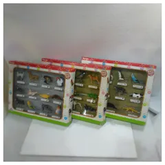 【中古】Furuta 海洋堂チョコエッグペット動物コレクションフィギュア12種専用ケース×3種セット
