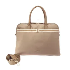 TOCCA トッカ 2WAY ハンドバッグ   ベージュ ナイロン レディース リボン　240001152097