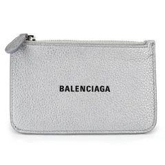 新品 バレンシアガ BALENCIAGA カードケース キャッシュ シルバー