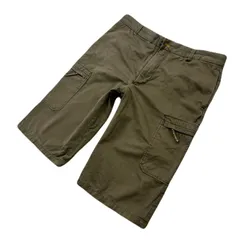 ギャップ ショートパンツ ショーツ 短パン メンズ Lサイズ ブラウン系 【 定番 夏にピッタリ 】 GAP シンプル ビッグサイズ●Ja8560