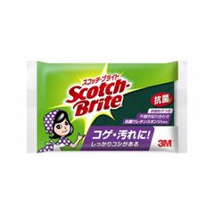 【数量限定】スコッチ・ブライト 抗菌ウレタンスポンジたわし　