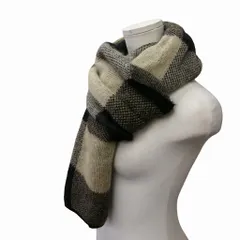 マックスマーラ MAX MARA 白タグ モヘア マフラー 総柄 マルチカラー Mサイズのサムネイル