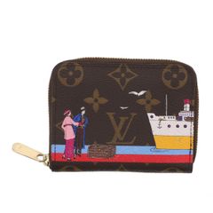 【中古】 LOUIS VUITTON （ルイヴィトン） ｼﾞｯﾋﾟｰ･ｺｲﾝﾊﾟｰｽ 財布 小銭入れ/コインケース イリュストレ monoguram Brown M62139 used:AB