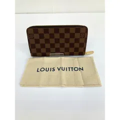 ●LOUIS VUITTON ルイヴィトン N60046 ダミエ ジッピーウォレット ローズバレリーヌ 財布 レディース