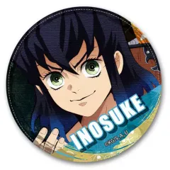 【中古】バッジ・ピンズ(キャラクター) 10.嘴平伊之助A レザーバッジ Ver.2 「鬼滅の刃」