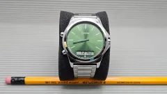 CASIO LINEAGE 金属ベルト 時計 黒のメタルバンドで電波ソーラーが2万円代で。コスパ最強の