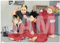 【中古】クリアファイル 6.音駒高校(1) A4クリアファイル 「ハイキュー!!」