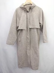 ◇ ⊇ SELECT MOCA セレクトモカ 無地 長袖 トレンチコート サイズF ブラウン系 レディース E  【1506230032457】のサムネイル