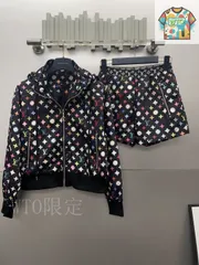 【今日WTO】Louis Vuitton モノグラムプリント テクノロジー ウインドプルーフ 2 ピースセット-RJ08