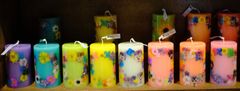 Flower candle