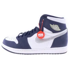 NIKE (ナイキ) AIR JORDAN 1 HIGH OG CO.JP 2020 エアジョーダン ハイカットスニーカー ホワイト/ネイビー US10/28cm DC1788-100