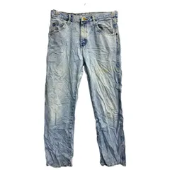 Wrangler デニムパンツ W33 ラングラー レギュラーフィット ライトブルー コットン 古着卸 アメリカ仕入 2501-176