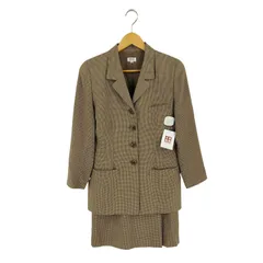 フォクシー FOXEY BOUTIQUE 4Bウールチェックジャケット スカート セットアップ レディース  42のサムネイル