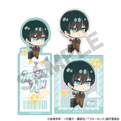 【新品/公式】ブルーロック_ステッカーセット　糸師凛　ミニキャラ旅行 公式グッズ colleize
