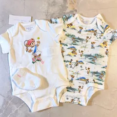 【60cm】ベビー（女の子）ロンパース　二枚セット