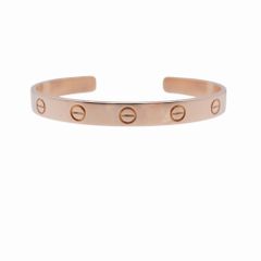 新品同様 カルティエ ラブオープン K18PG バングル #16 ピンクゴールド 750 ジュエリー 0207【中古】CARTIER