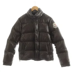 モンクレール MONCLER エベレスト EVEREST ダウンジャケット ワッペン ロゴ ナイロン アウター 0 茶 ブラウン /AN54のサムネイル