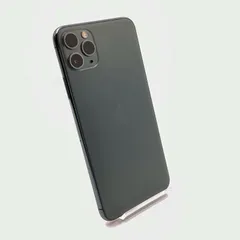 【全額返金保証】【最速発送】Apple iPhone 11 Pro Max 256GB ミッドナイトグリーン au 白ロム 100% 超美品 動作確認済