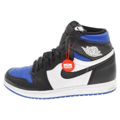 NIKE (ナイキ) AIR JORDAN1 RETRO HIGH OG ROYAL TOE 555088-041 エアジョーダン1 ハイ ハイカットスニーカー ロイヤルトゥ ブルー US10.5/28.5cmのサムネイル
