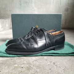 CROCKETT&JONES SUTTON 7.5E クロケット＆ジョーンズ ブラックカーフ レザーシューズ
