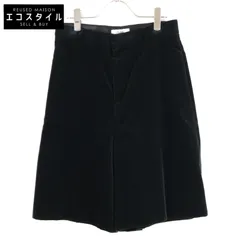 美品 CELINE セリーヌ ハーフパンツ フィービー期 ブラック アセテート 美品 CELINE セリーヌ ハーフパンツ フィービー期 ブラック